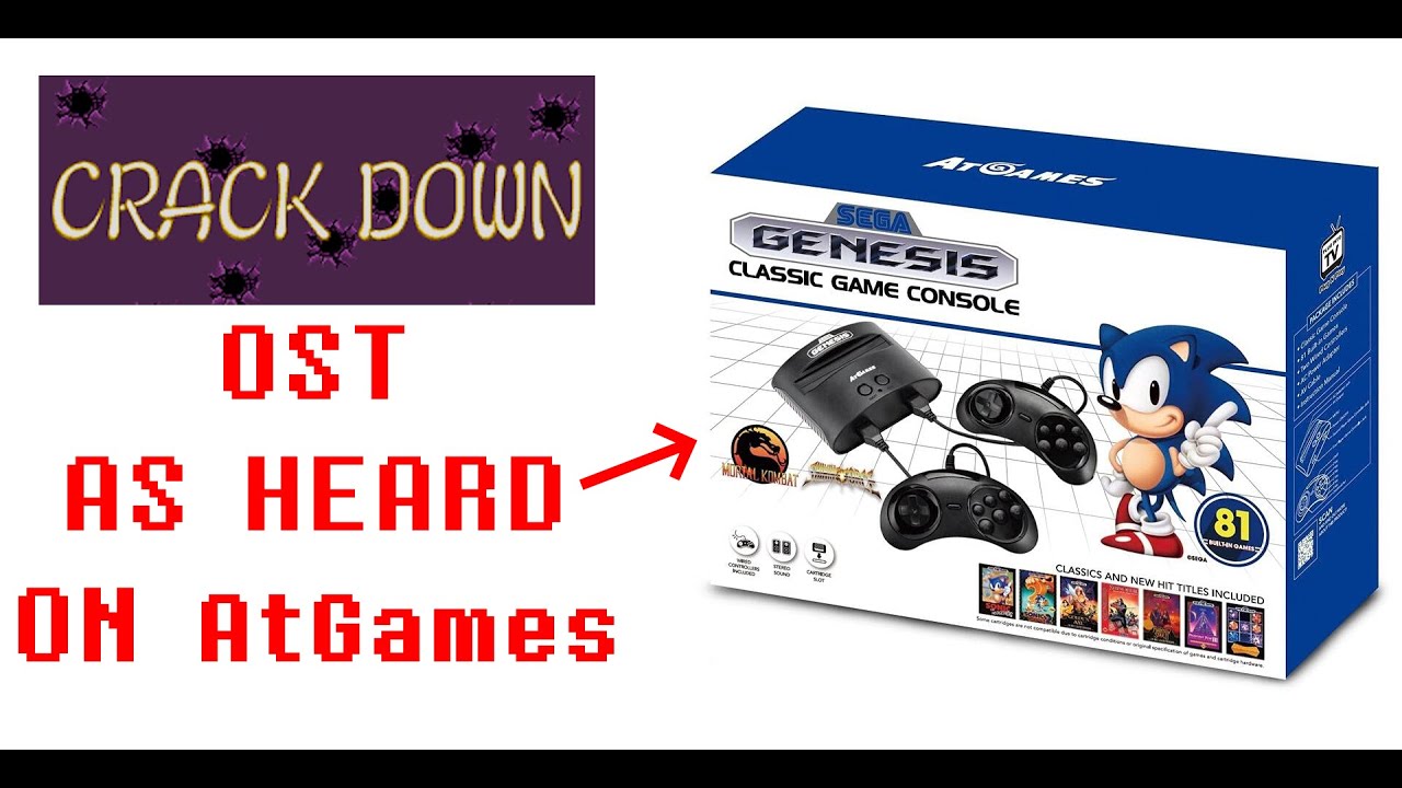Crack Down OST, As Heard On The AtGames Classic Game Console 2017