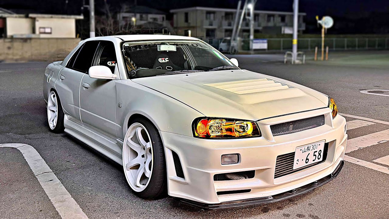 MEU R34 DE CARA NOVA, FAROL NOVO INSTALADO!