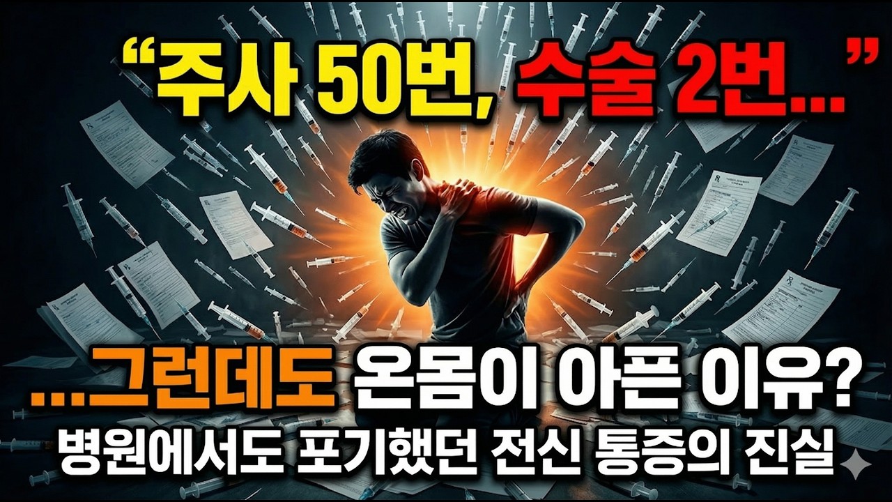[전신 재활] 주사 50번, 시술 4번, 수술 2번 하고도 전신 통증에 시달렸던 이유 (충격 실화)