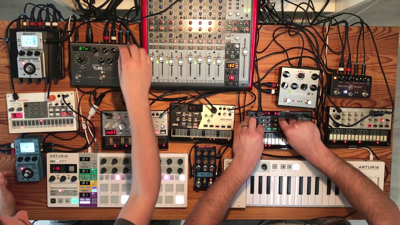 Volca Deep Techno & Dub House Jam (2019-06-15)