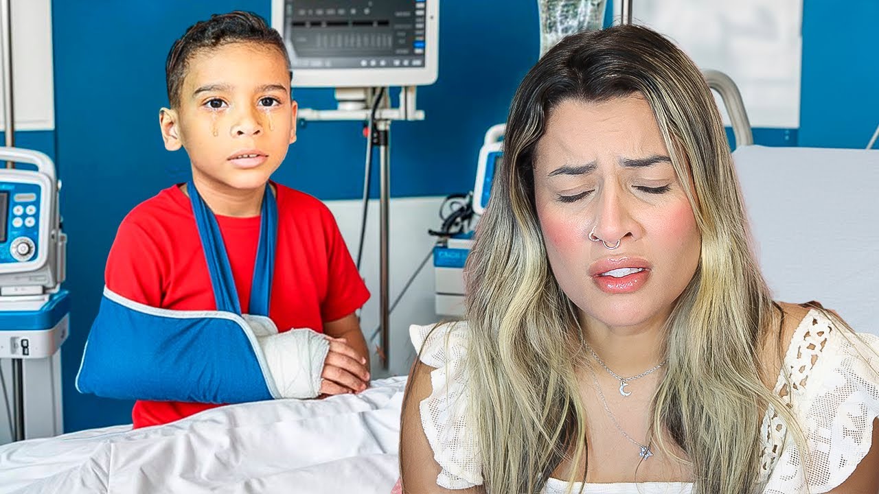 MEU FILHO SOFREU UM ACIDENTE E PASSOU POR UMA CIRURGIA NO HOSPITAL