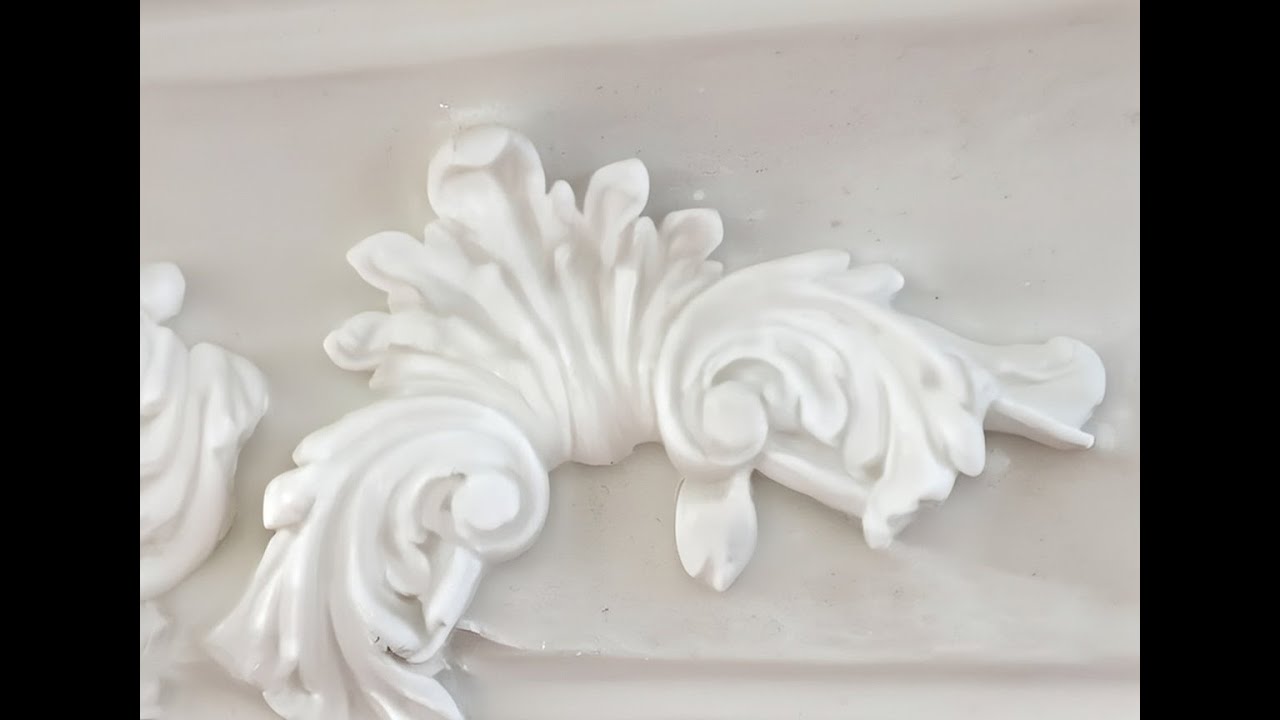 DIY Ornate Long Corbels Silicone Mold | Make Furniture Appliques, Fireplace Shelf Supports