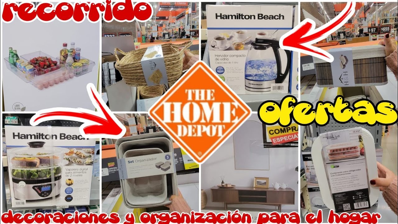 HOME DEPOT RECORRIDO OFERTAS 🤑🥂 DECORACIONES Y ORGANIZACIÓN PARA EL HOGAR 