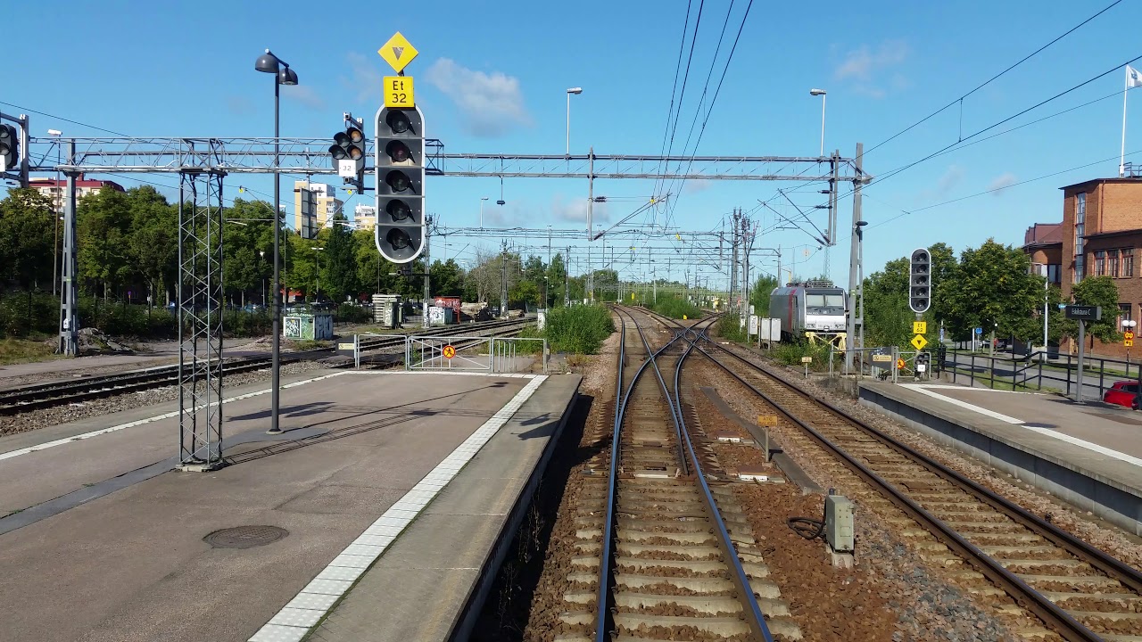 [ 4K ] Train Driver´s View: Eskilstuna 2017-09-01 102929