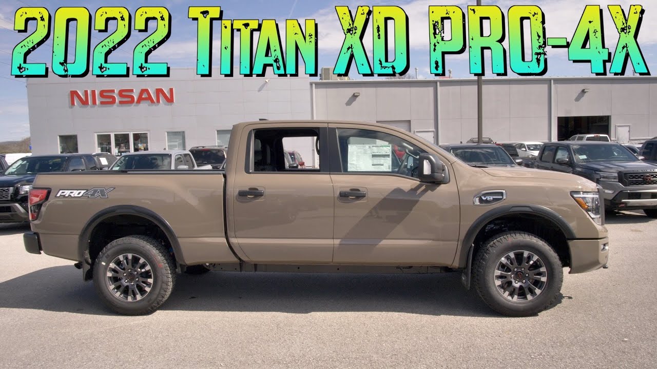 New 2022 Nissan Titan XD PRO-4X at Nissan of Cookeville-Link Included!