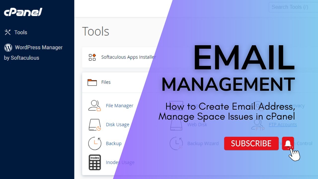 cPanel Tutorial How to Setup, Manage Email Addresses (Urdu/Hindi)