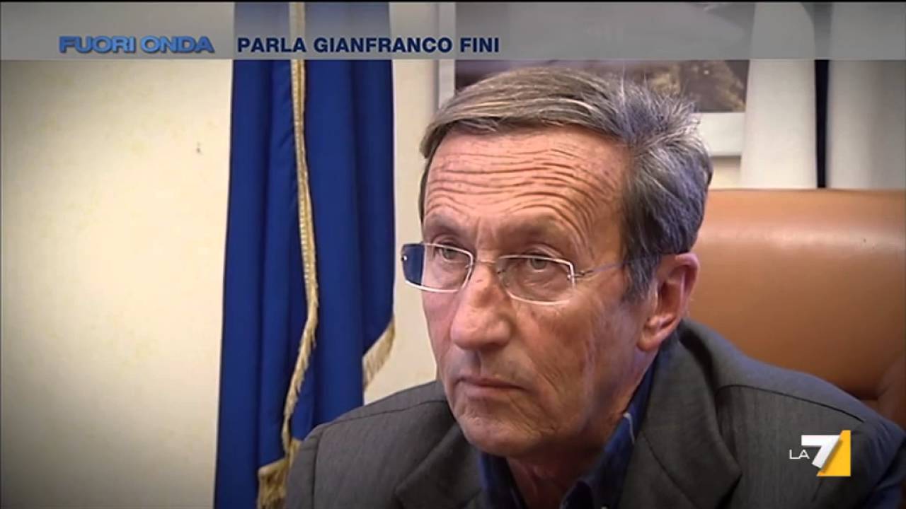 Parla Gianfranco Fini