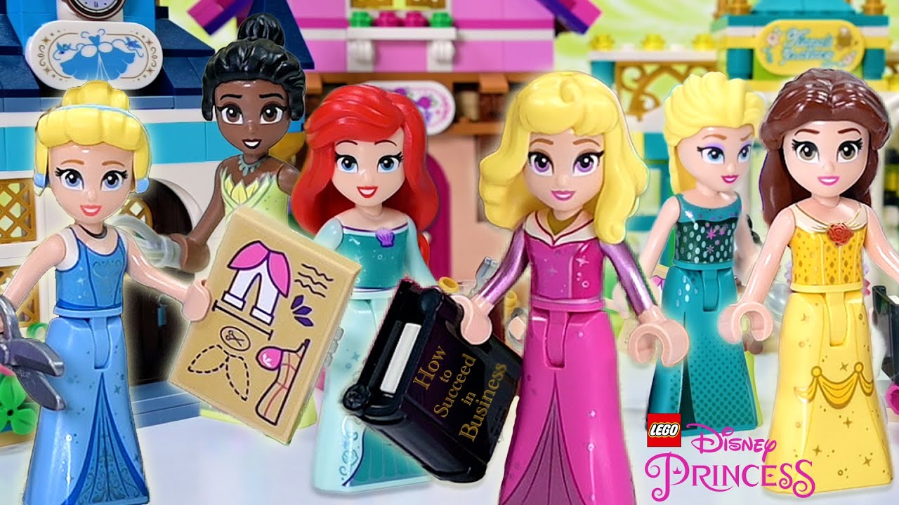 Теперь у всех принцесс есть работа? Сборка и обзор набора LEGO Disney Market Adventure.