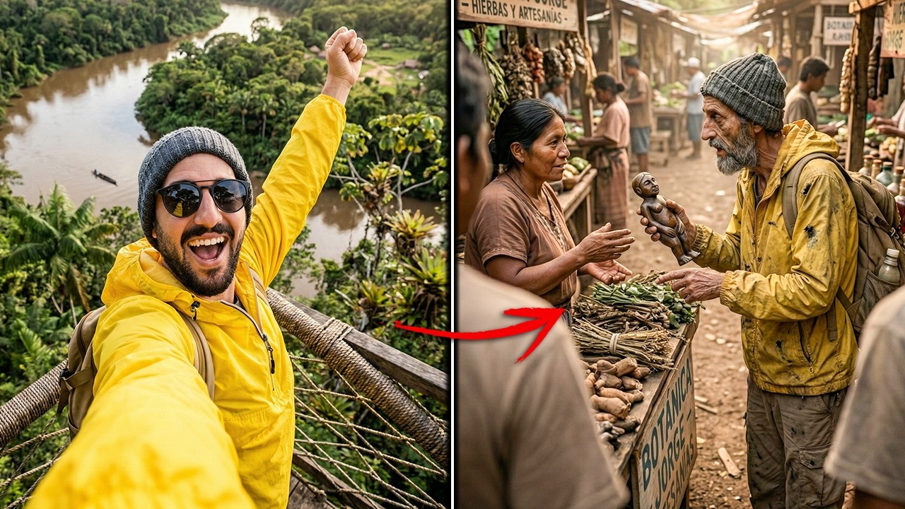 Explorador Desapareceu Na Amazônia — 2 Anos Depois Voltou Mudo E Segurando Um Boneco De Madeira