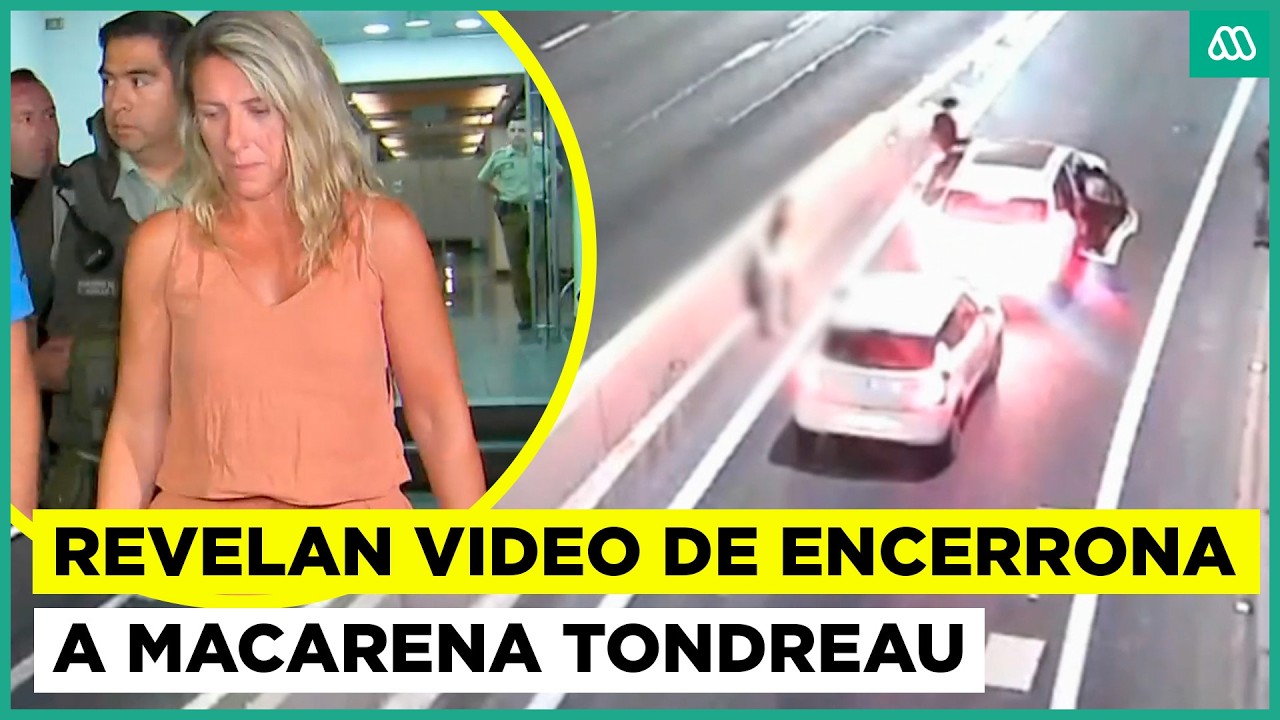 Revelan video de encerrona a Macarena Tondreau y su hija: hay un delincuente detenido
