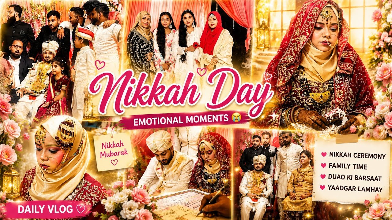 Nikkah Night Full Vlog 😳 Baarat Aayi, Jutte Churai & Behen Ki Bidai, @HumairaKOfficial 