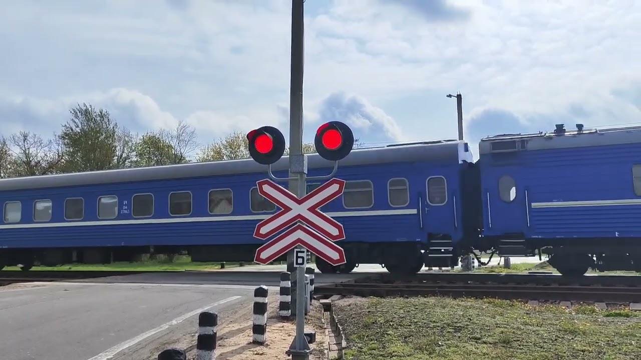 ЖД ПЕРЕЕЗД В БЕЛАРУСИ 🇧🇾 20.4.2024 (НА СТАНЦИИ РОЖАНКА) 10 ЧАСТЬ