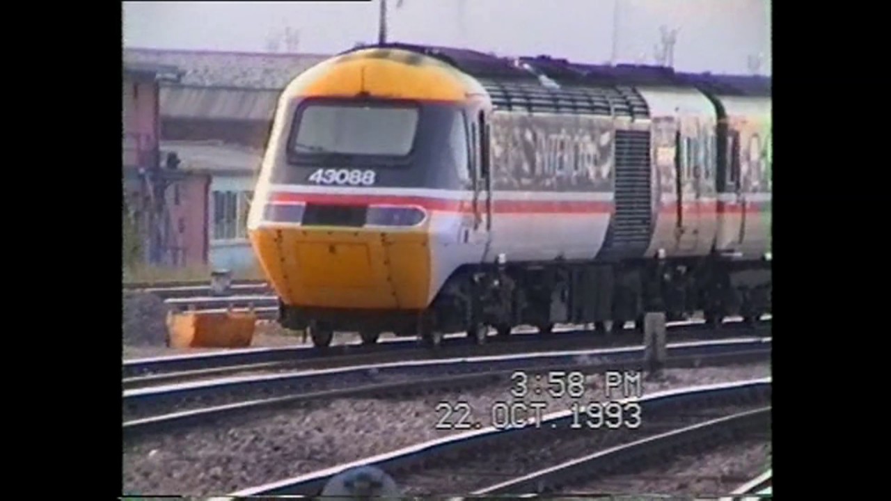 Railways.British Railways Cardiff Central Station Watching the Trains go by 1993-2011
