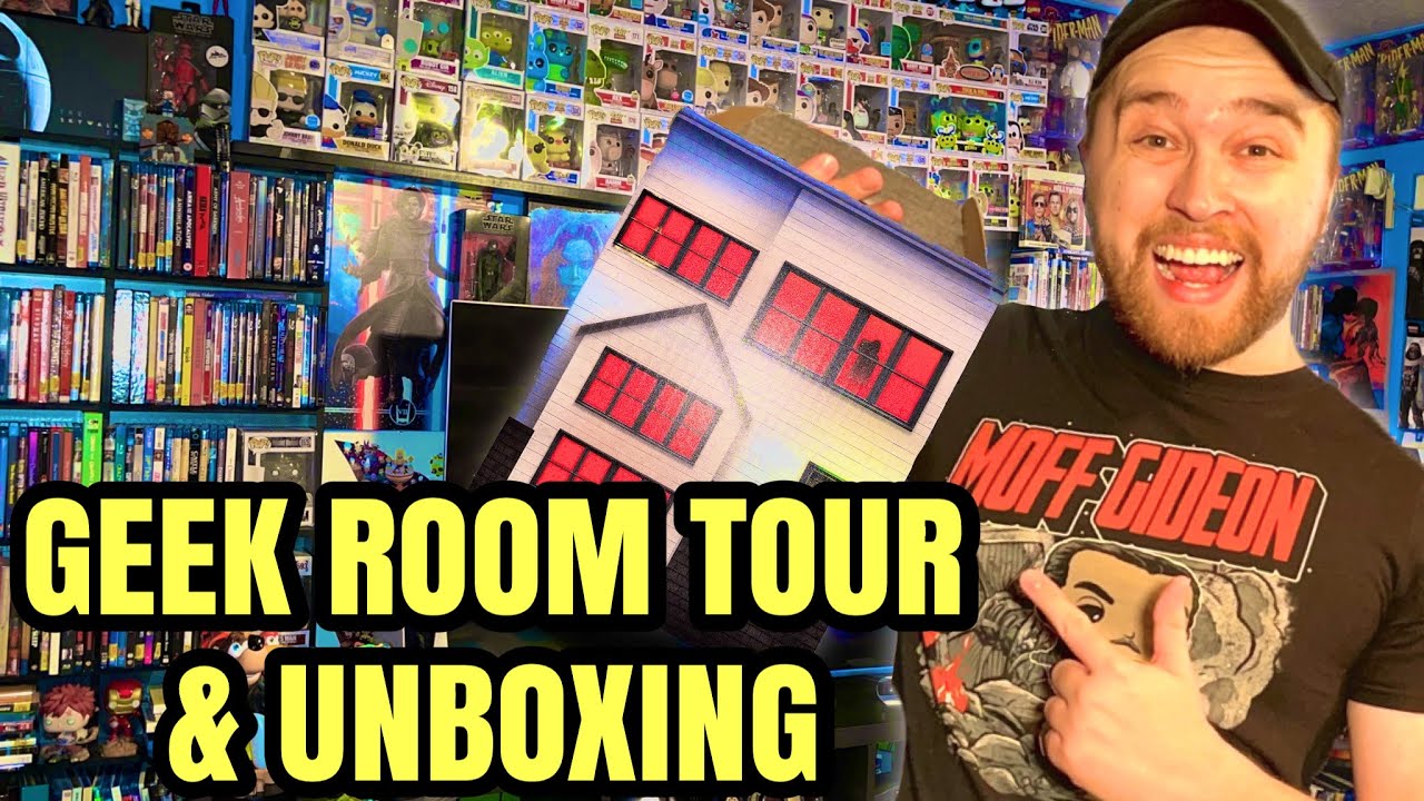 Ultimate Geek Room Tour 2021 + A SPECIAL Unboxing