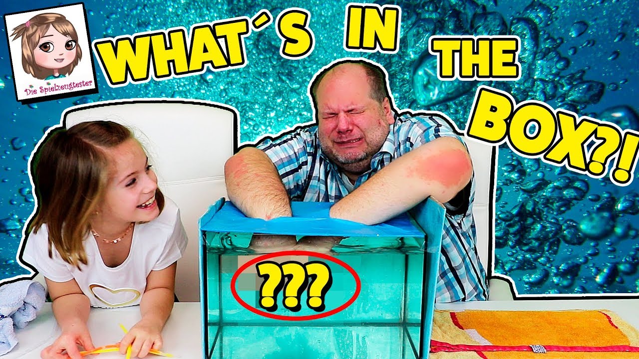 WHAT’S IN THE BOX? UNDER WATER 💦 Unter Wasser Edition 💦 Was schwimmt EKLIGES im AQUARIUM?