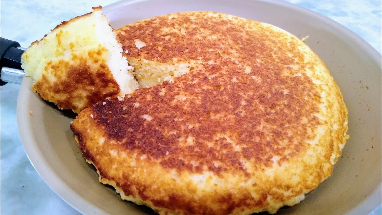 pão de flocão de arroz sem trigo na frigideira, muito fácil e delicioso 😋