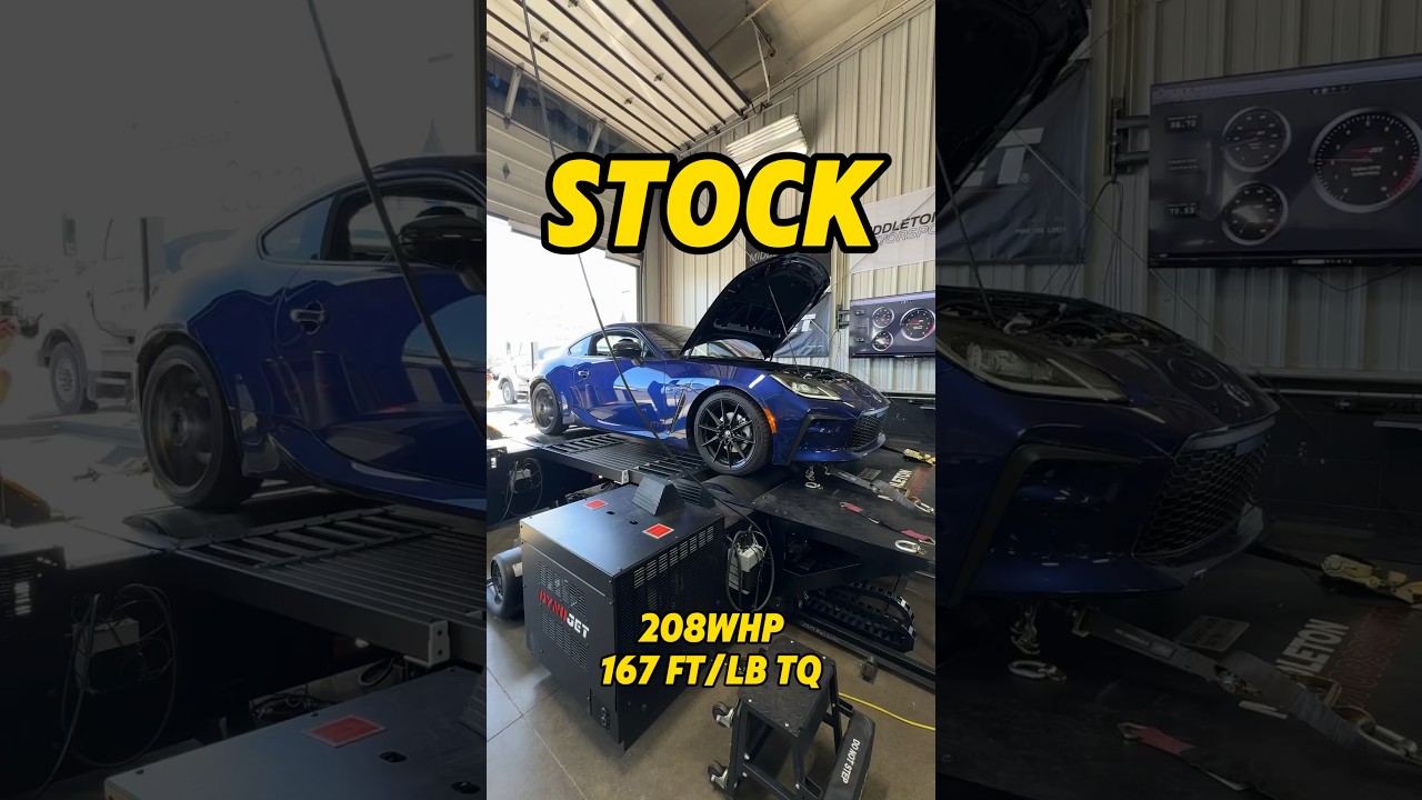 2024 Toyota GR86 Hits our Dyno #shorts #ytshorts #toyota #gr86