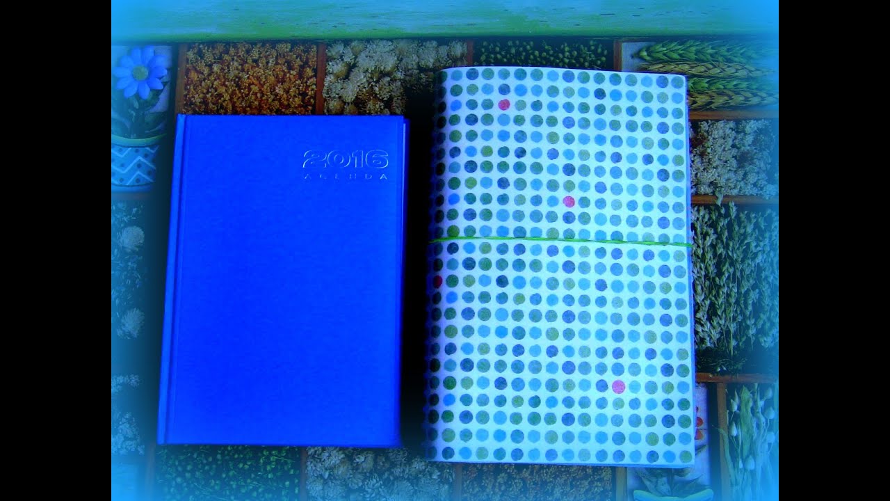 DIY :Come trasformare un'agenda normale in una Filofax domino A5