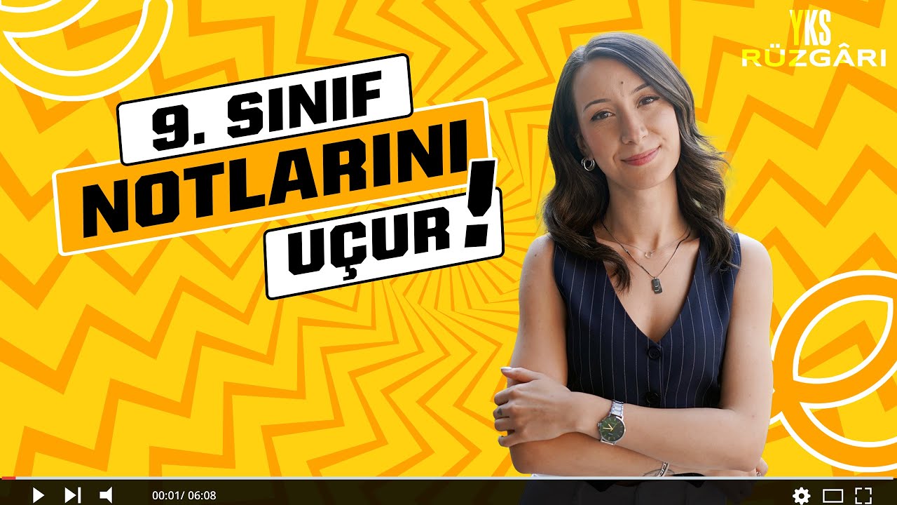 9. Sınıf Notlarını Uçur! | 9. Sınıf Çalışma Tüyoları | Lise 1 Eğitim İçeriği | 9. Sınıf Hazırlık