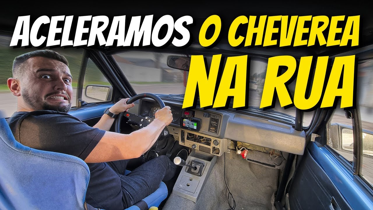 ACELERAMOS O CHEVETTE NA RUA | MOTOR DE MAREA 600CV 🔥🔥