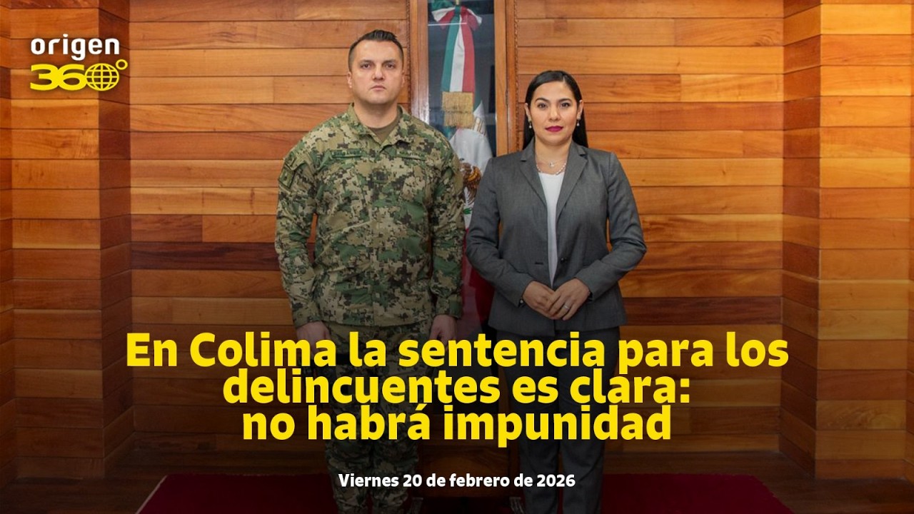 En Vivo | En Colima la sentencia para los delincuentes, así sean políticos o funcionario públicos