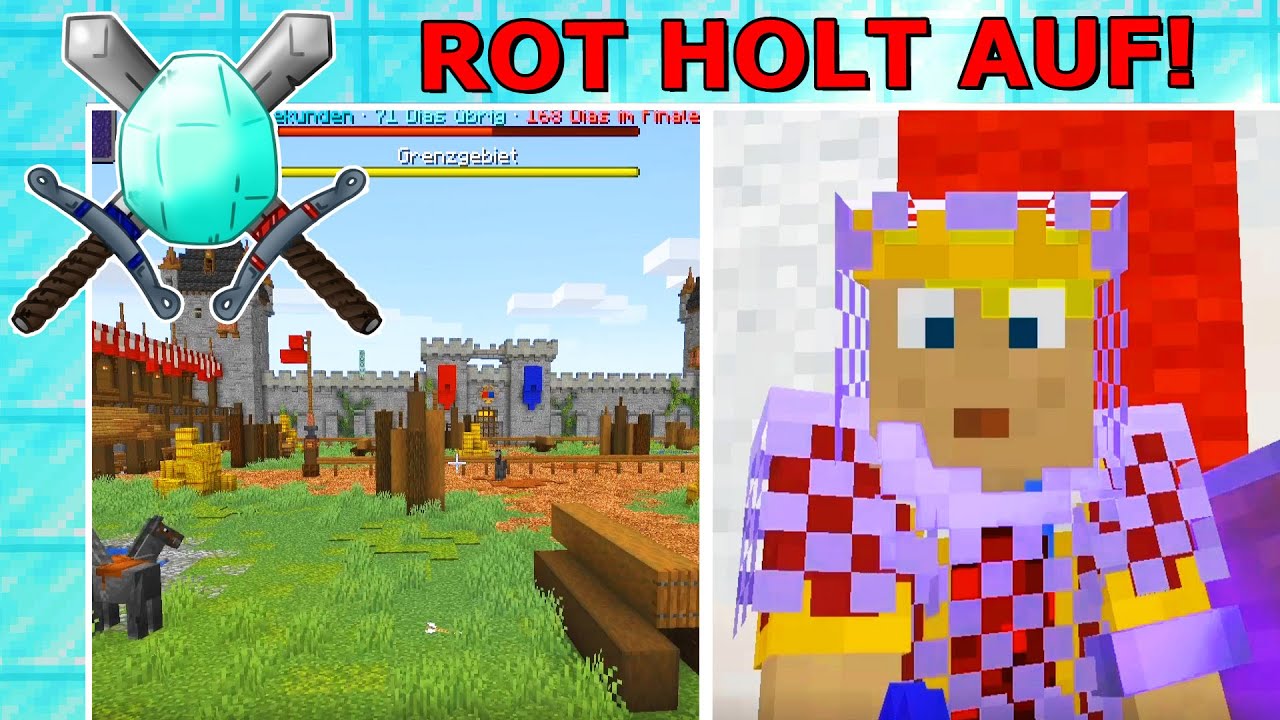 Stadt ROT holt auf + Eingangsh&ouml;hle & Doppelschleuse! Minecraft Dia Wars #07
