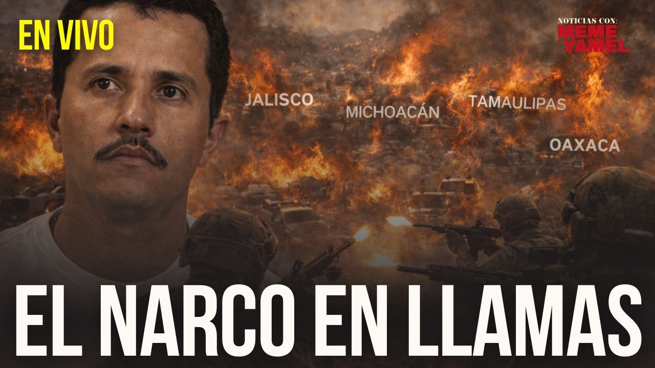 ¡ÚLTIMA HORA! CAYÓ EL MENCHO: EL N@ARC0 ESTÁ EN LLAMAS