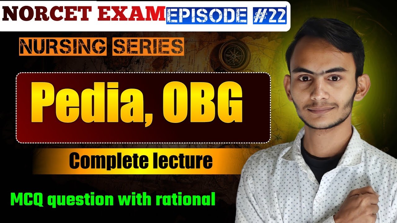 Nursing Series Episode #22 🔥 | Nursing series most imp questions ⁉️ | NORCET & All Nursing Exam #obg