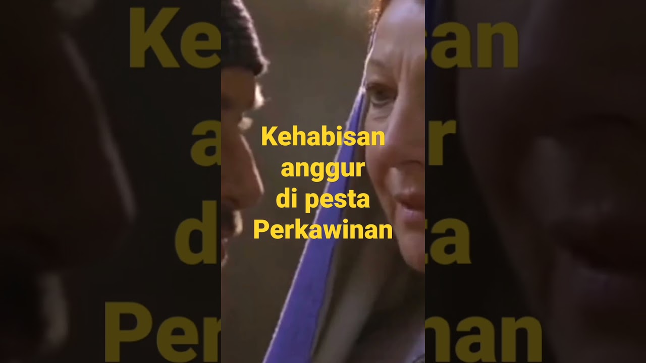 Kehabisan Anggur di pesta Perkawinan. #renungan #perkawinan #anggur #pestaperkawinan #mujizat