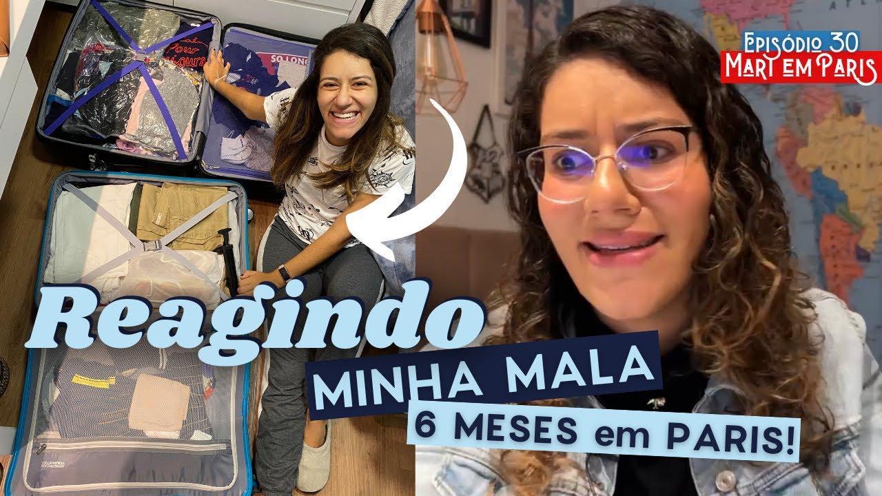 REAGINDO: Mala 6 meses INTERCÂMBIO - Faltou alguma coisa? Levei coisas demais? O que eu mudaria?