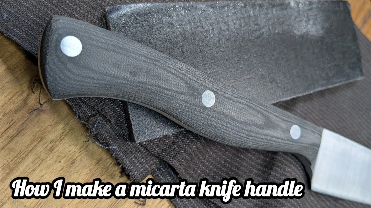 How I Make Micarta &ndash; From Fabric to Knife Handle.
