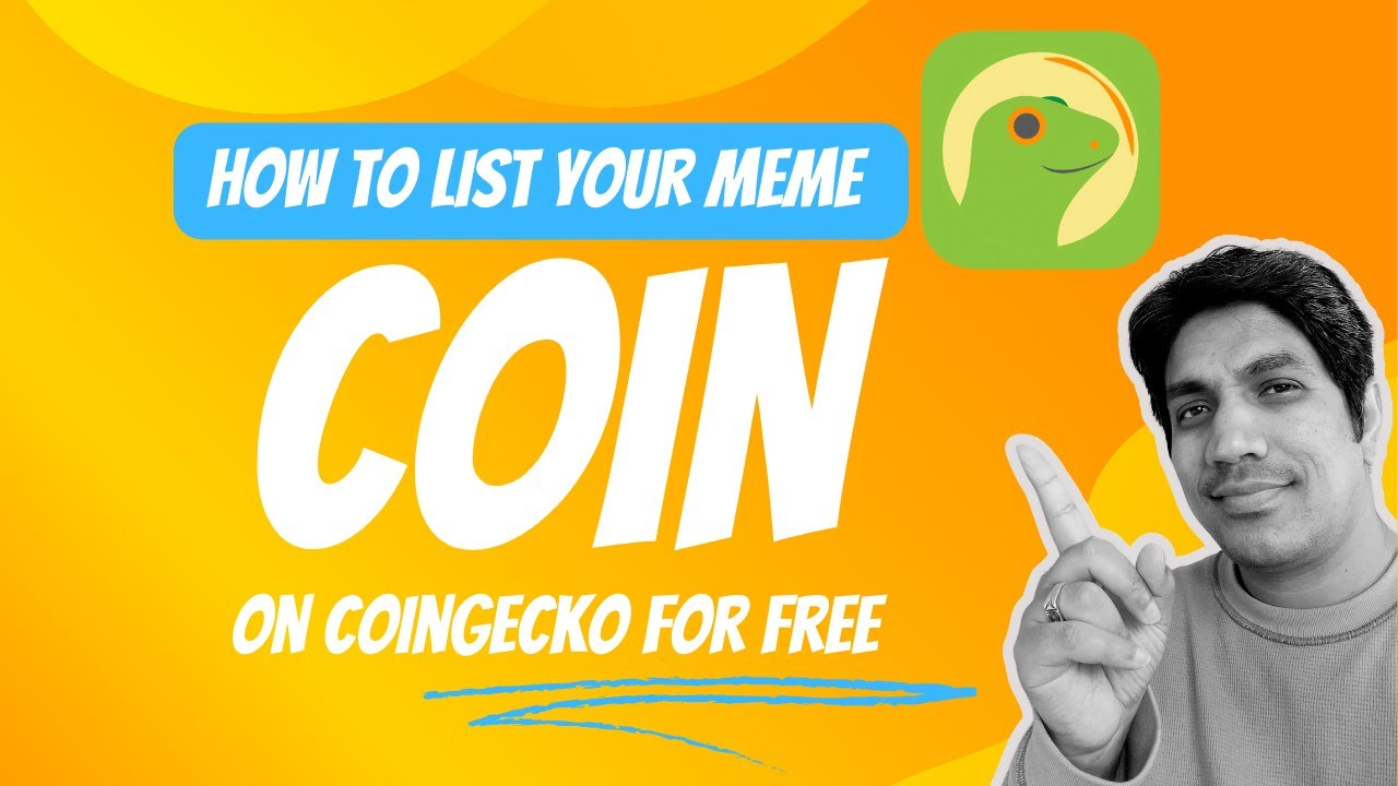how to apply your #meme coin project to be listed on #coingecko for free