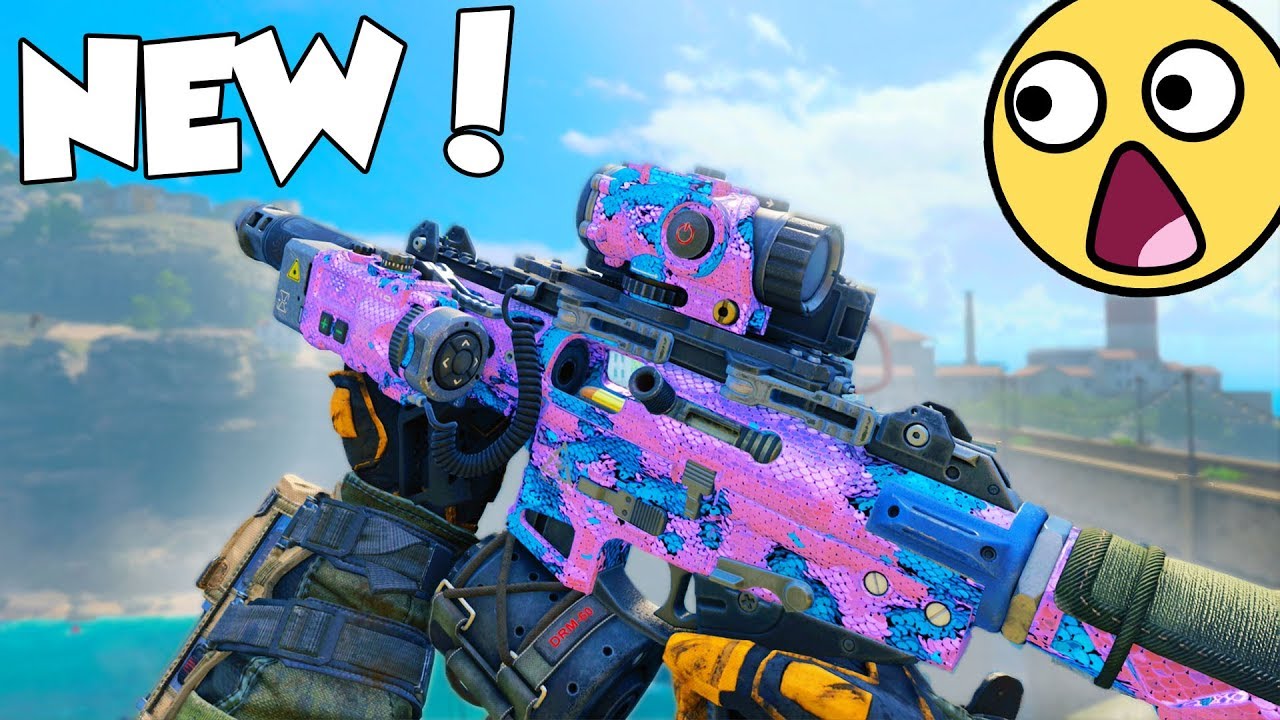 the NEW DLC SMG in BLACK OPS 4...😍