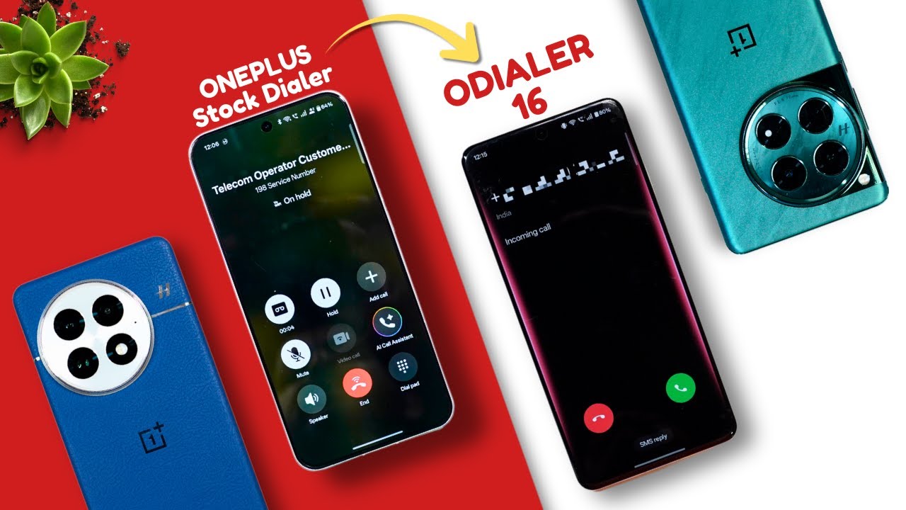 Замена стандартного номеронабирателя OnePlus? ColorOS запускает ODialer 16🔥