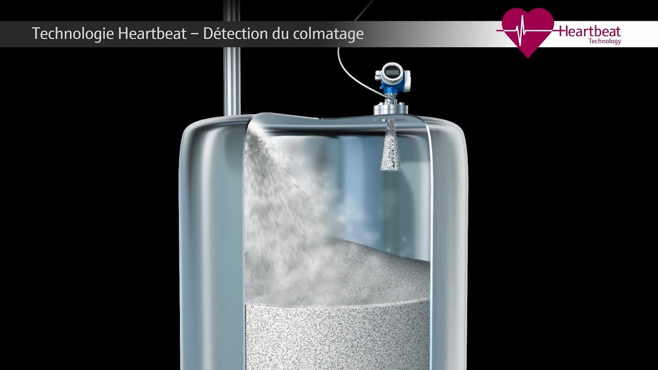 Technologie Heartbeat - Détection du colmatage avec des radars de niveau