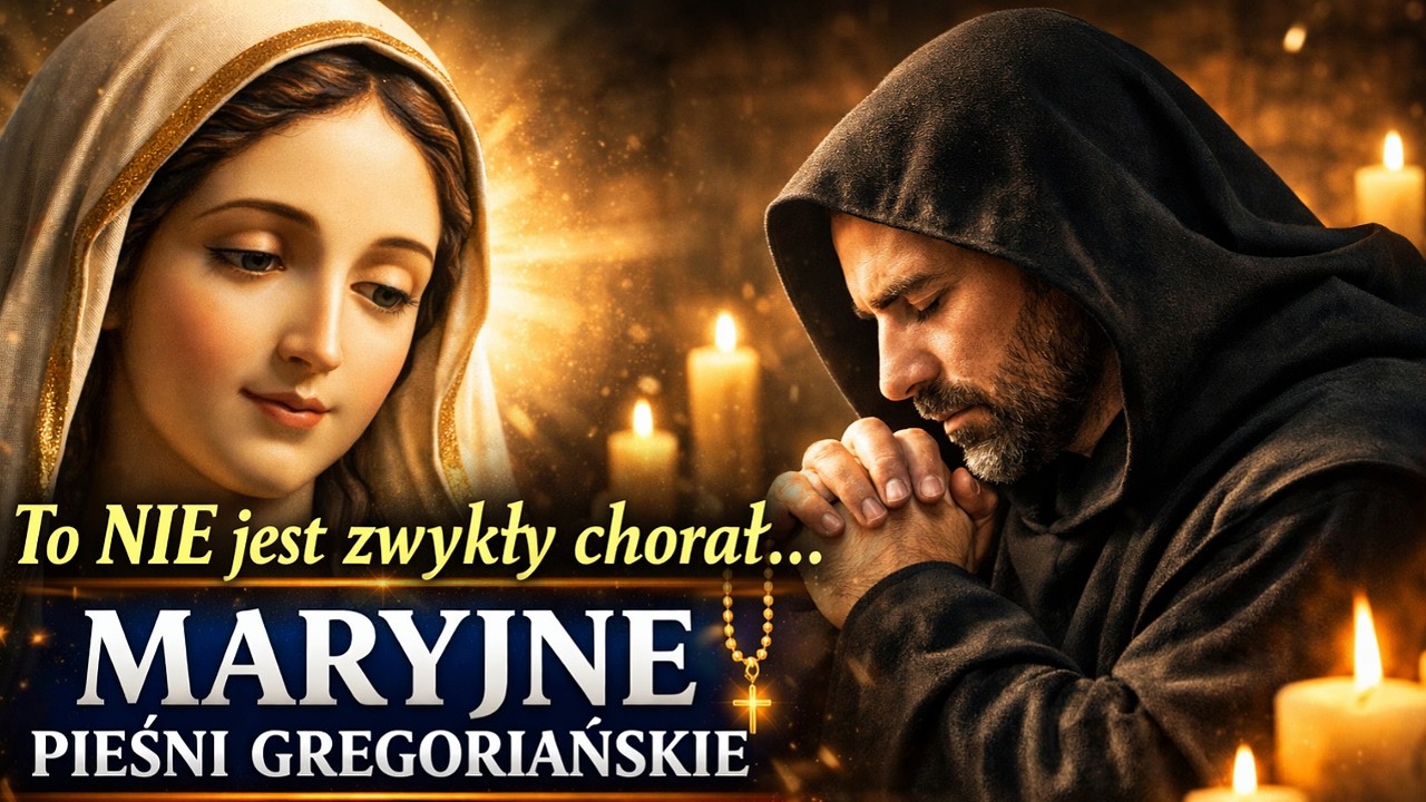 Zatrzymaj się… ✨ Najpiękniejsze Maryjne Chorały Gregoriańskie Benedyktynów | GŁĘBOKI SPOKÓJ