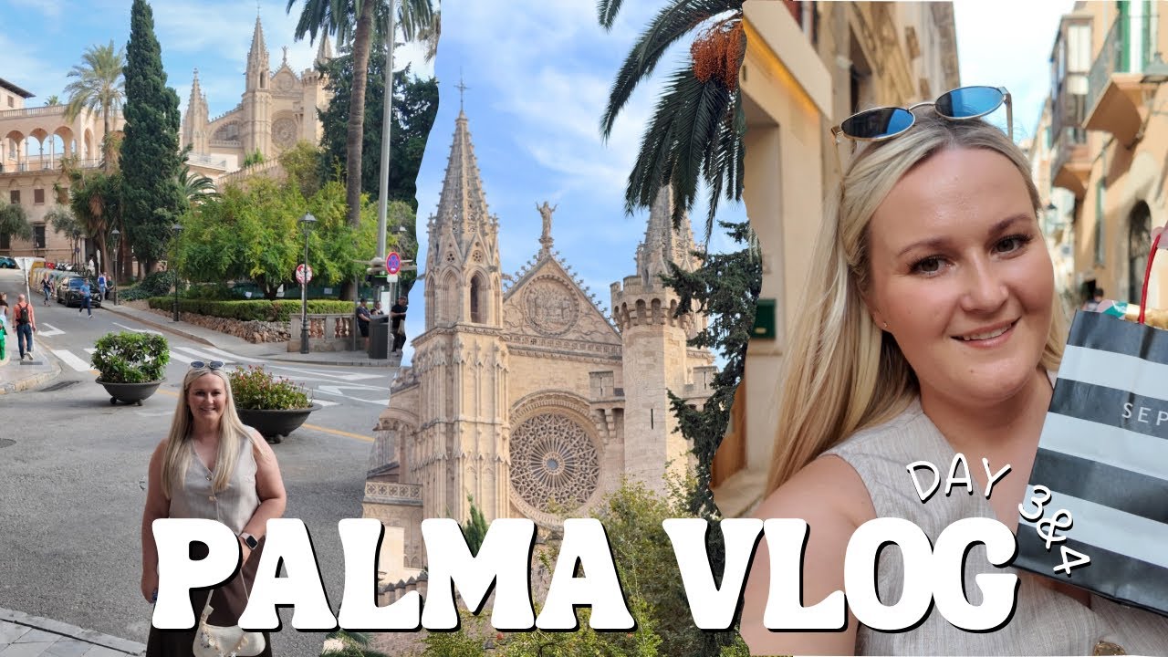 День в Пальме, Майорка 🇪🇸 | Пешеходная экскурсия для гурманов, шопинг, Пальмский собор + день на ...