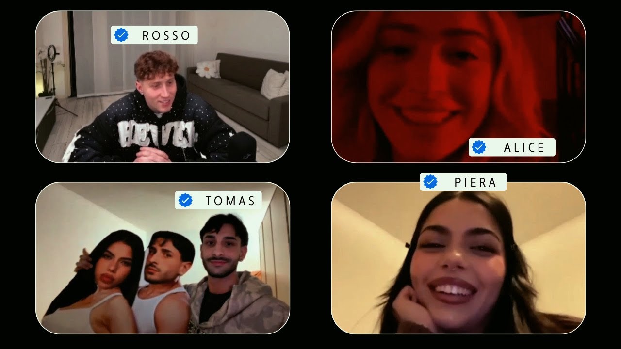 TOMAS, ALICE CAROLLO E PIERA DALLA DISTANZA!!!