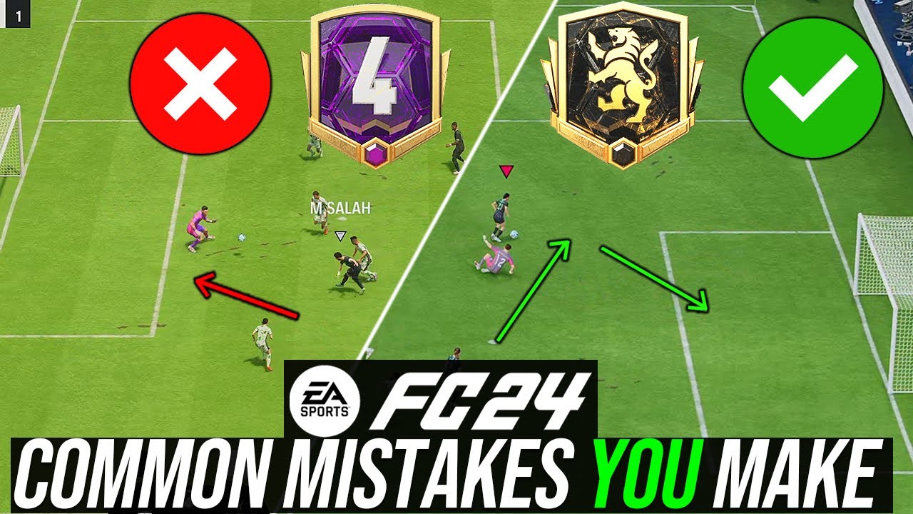 FC 24 - MISTAKES That YOU Make That ELITE Players Do Not (Rank 1 / Elite Division TUTORIAL)
