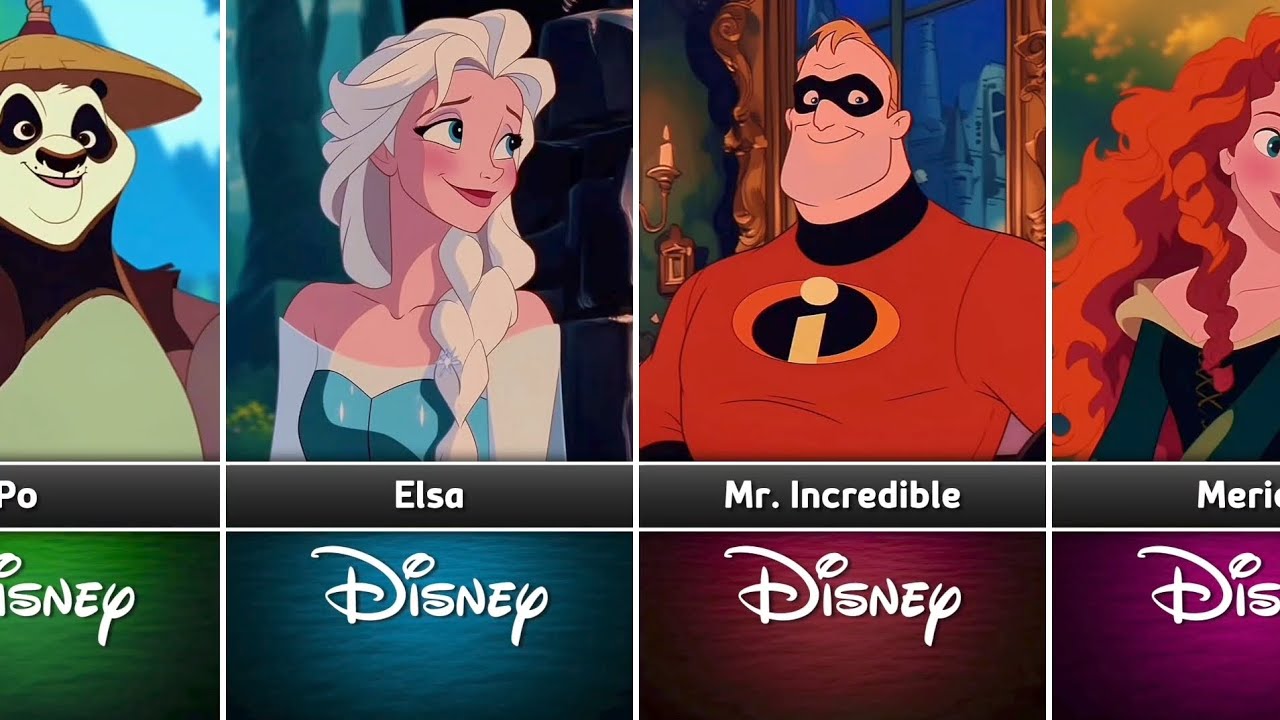 Cartoon Characters X Disney Classic | Disney