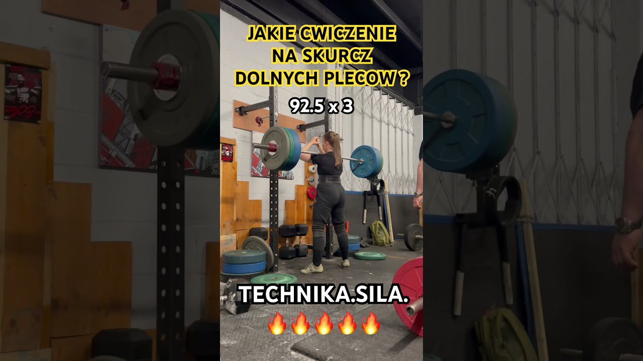 💪🏻🔥 Najlepszy REHAB plecow !!! #fitness #sports #squat #highbar #ilovepoland #storytime #gym