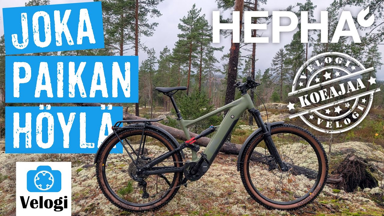HEPHA - uusi ja erilainen sähköpyöräbrändi Suomeen!