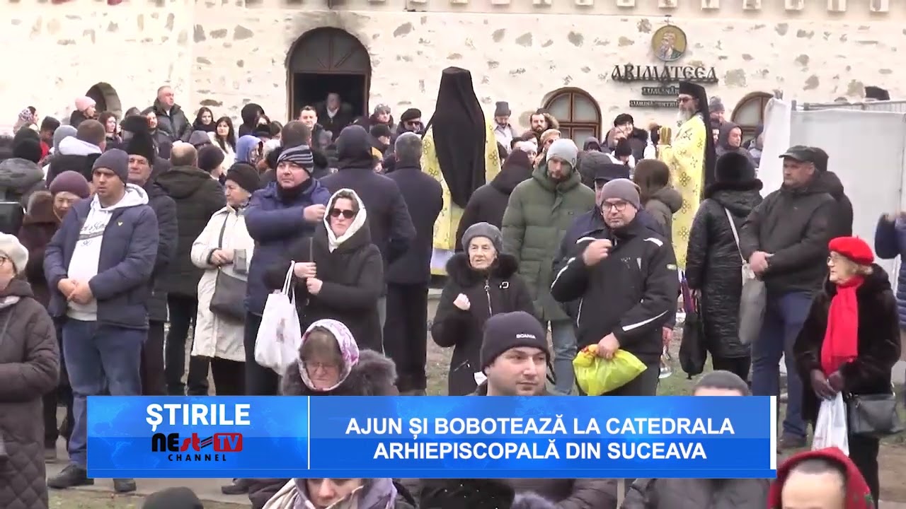 Ajun și Bobotează la Catedrala Arhiepiscopală din Suceava