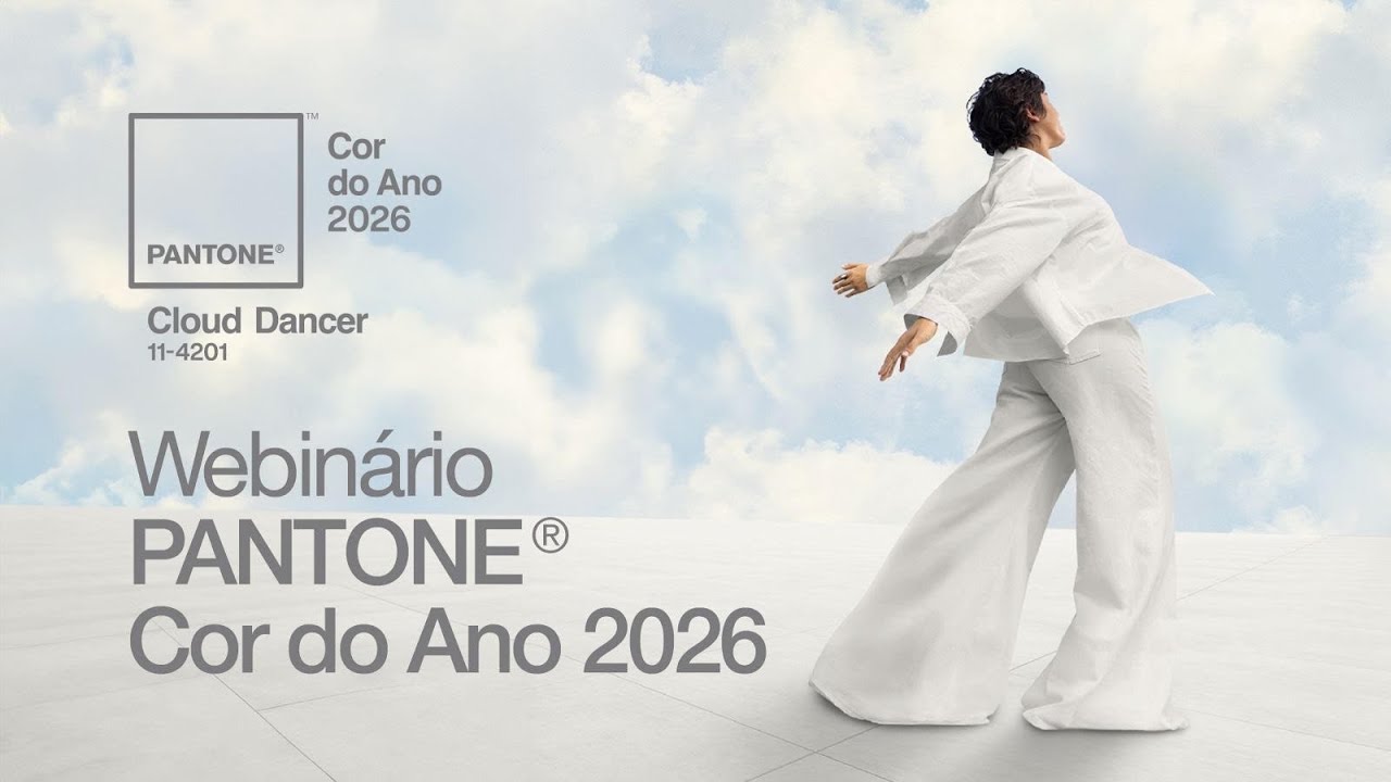Webinário PANTONE® Cor do Ano 2026 - Cloud Dancer