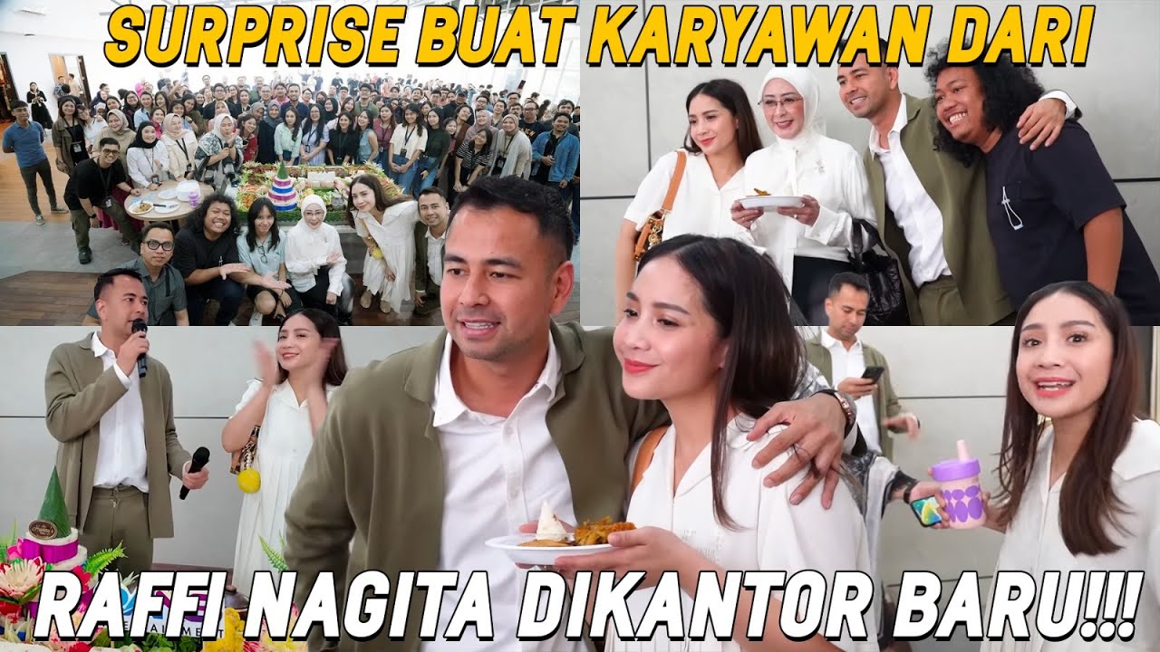NAGITA NANGIS!! HARI PERTAMA KERJA DI KANTOR BARU RANS ENTERTAINMENT!! TERHARU..