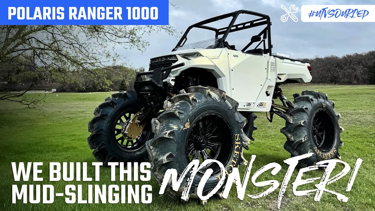 Грязь в ваших глазах — эта модель Polaris Ranger 1000 2024 года не похожа ни на одну другую!