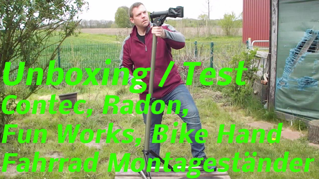 Test, Unboxing, Contec, Radon, Fun Works, Bike Hand, Fahrrad Montageständer