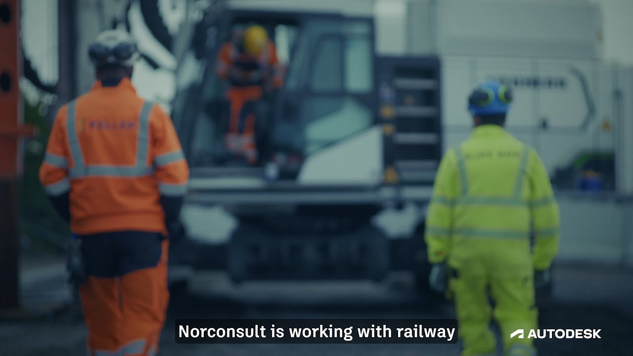 Building a railway station in a busy city center with Norconsult & Bane NOR