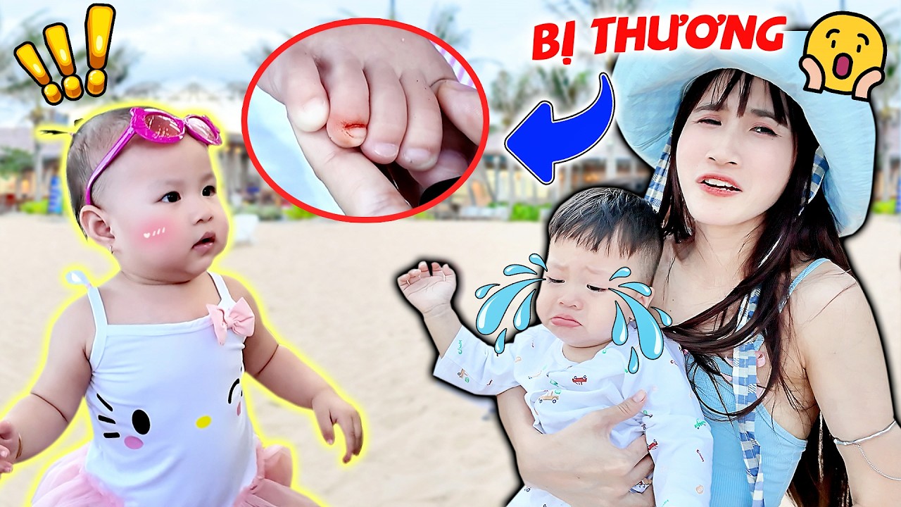 KIẾP NẠN ZINO VÀ ĐU ĐỦ ĐI TẮM BIỂN | VÊ VÊ CHANNEL
