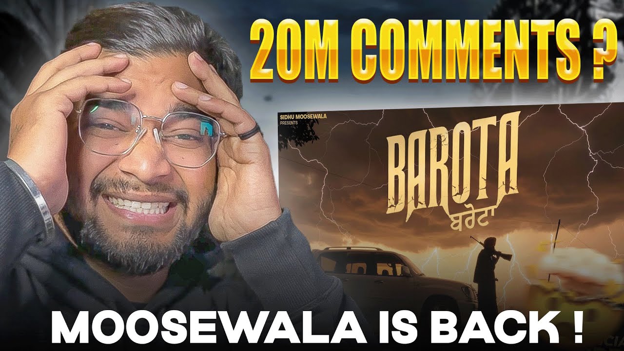 SIDHU MOOSE WALA - BAROTA 🤯 | REACTION | KALAMZONE